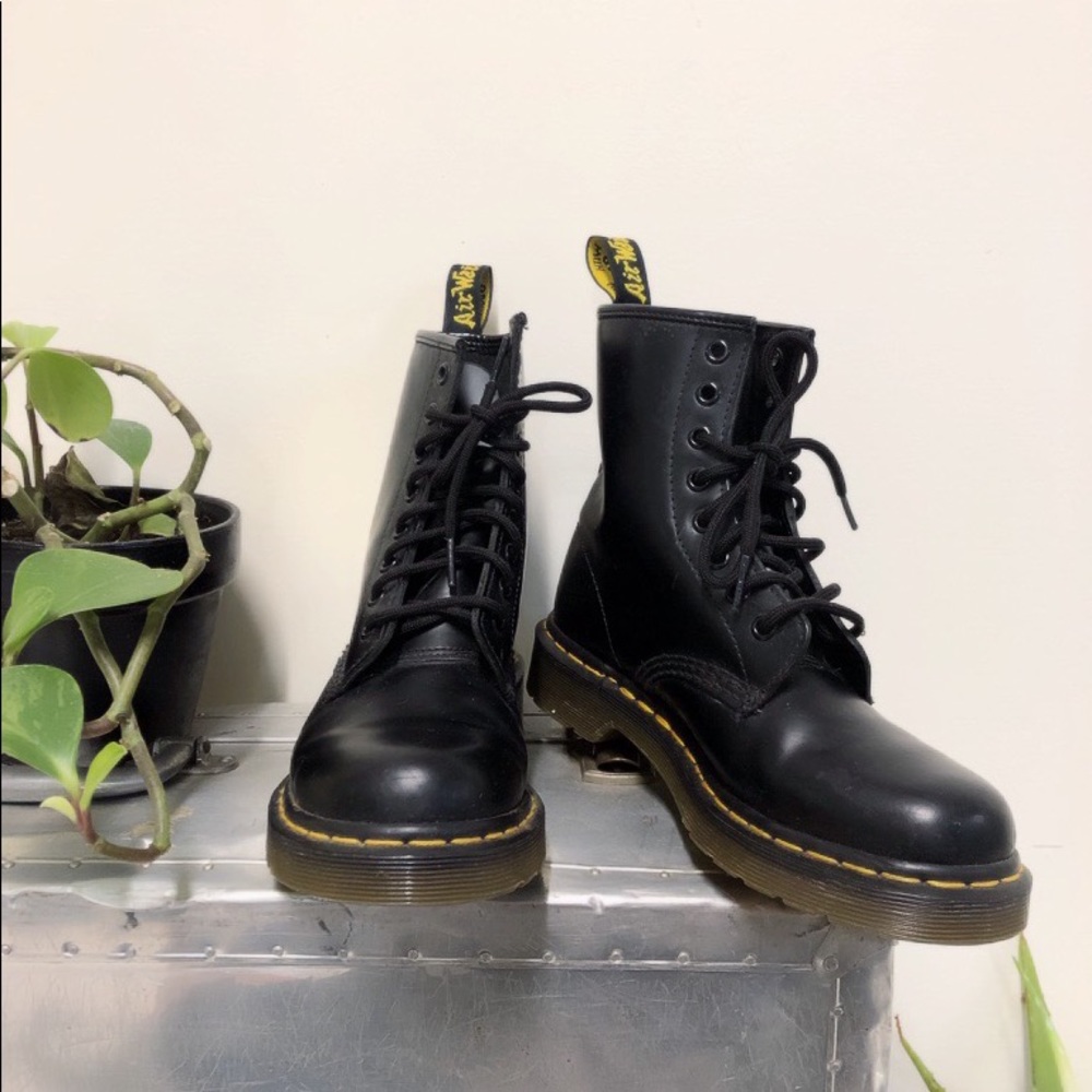 DR. Marten Black Boots. Used twice
